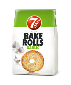 7DAYS BAKE ROLLS GARLIC 160GR