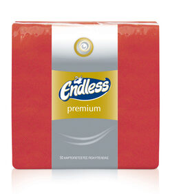 ENDLESS ΧΑΡΤΟΠΕΤΣΕΤΕΣ PREMIUM ΚΟΚΚΙΝΕΣ