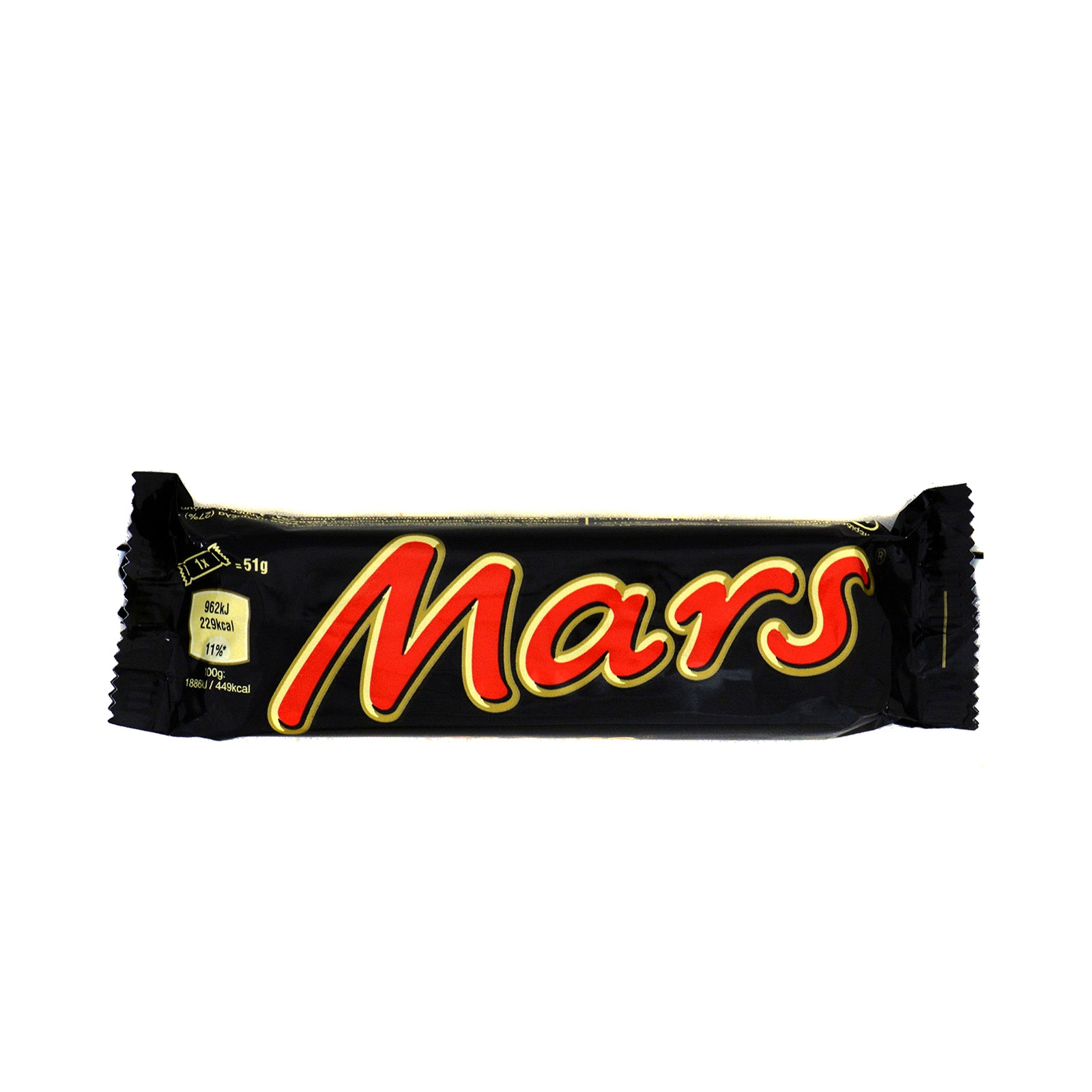 MARS SINGLE CHOCOLATE BAR 51GR — Albatross Market Λαύριο