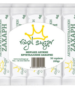 WHITE SUGAR CRYSTAL INDIVIDUAL STICK SACHETS (PACK OF 50)