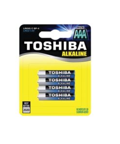 TOSHIBA AAA ALKALINE BATTERY