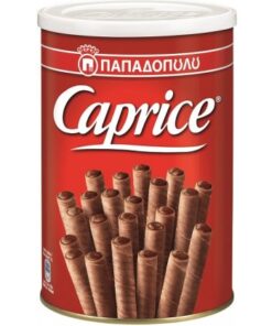 CAPRICE WAFER ROLLS WITH COCOA AND HAZELNUT FILLING 400GR