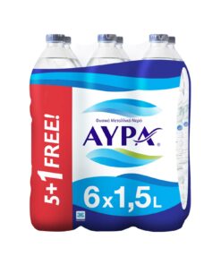 AVRA WATER 1.5LT PACK OF 5+1 FREE