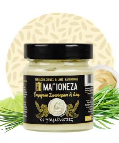 Mayonnaise with tarragon, chives and lime