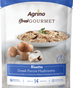 AGRINO RISOTTO WITH PORCINI MUSHROOMS FROM GREVENA 200gr