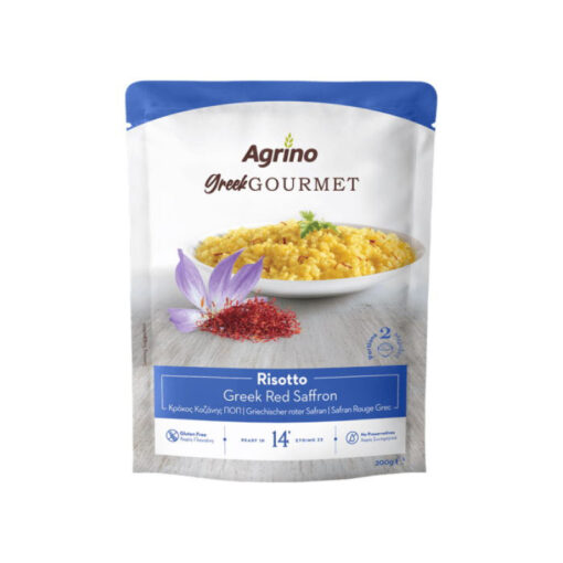 AGRINO RISOTTO WITH GREEK KOZANI SAFFRON PDO 200gr
