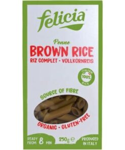 FELICIA BROWN RICE PENNE GLUTEN-FREE 250gr
