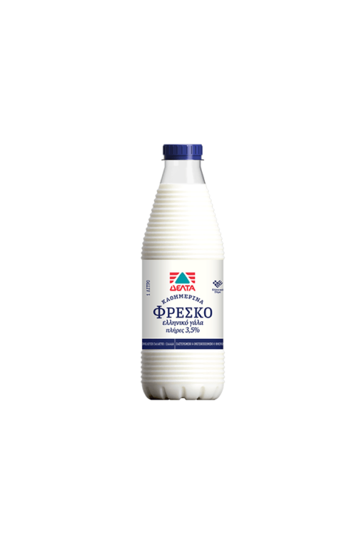 DELTA DAILY FRESH MILK FULL FAT 1lt