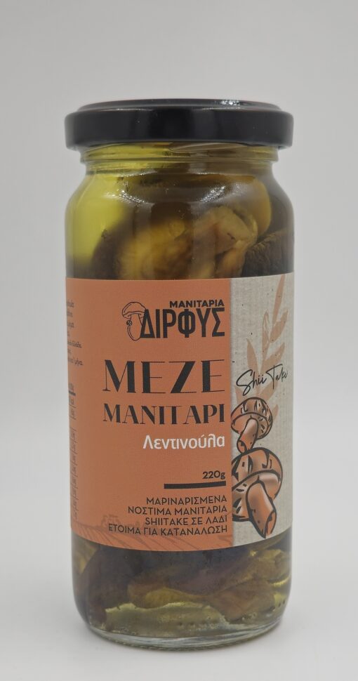 DIRFIS MEZE MUSHROOMS SHII TAKE 220gr