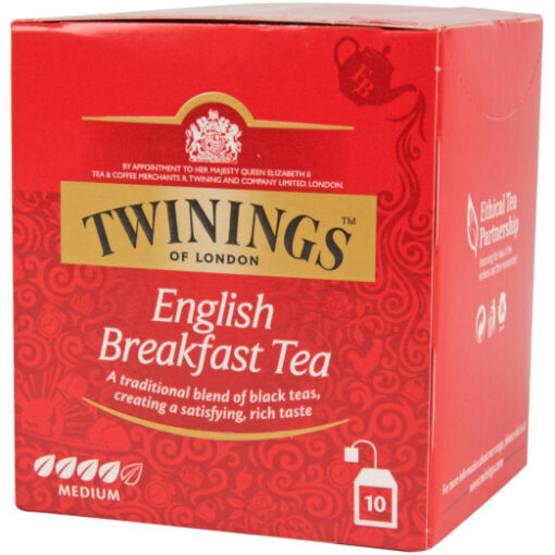 TWININGS ENGLISH BREAKFAST TEA 10PCS