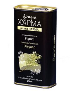 AROMA HARMA CONTIMENT OF OLIVE OIL WITH OREGANO 250ml