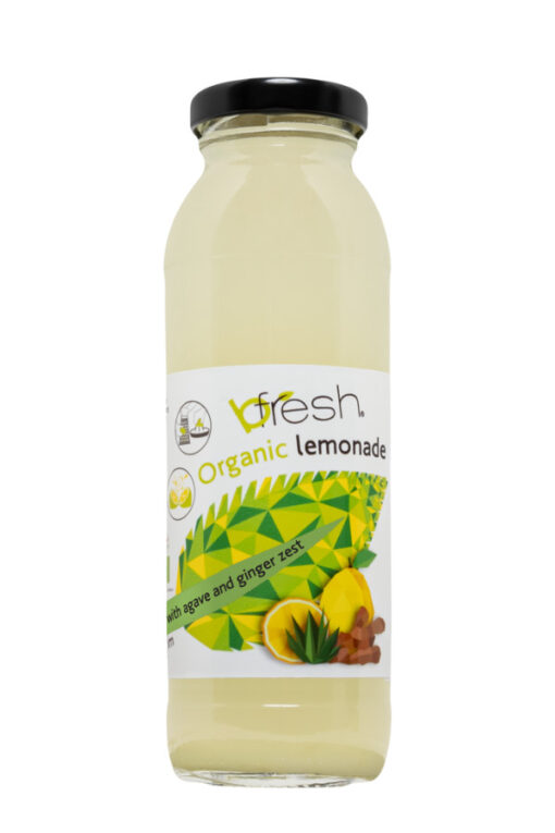 BFRESH ΒΙΟΛΟΓΙΚΗ ΛΕΜΟΝΑΔΑ ΜΕ ΑΓΑΥΗ & ΠΙΠΕΡΟΡΙΖΑ 250ml
