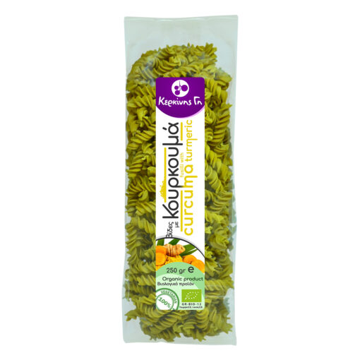 KERKINIS GI BIO FUSILLI WITH TURMERIC 250gr