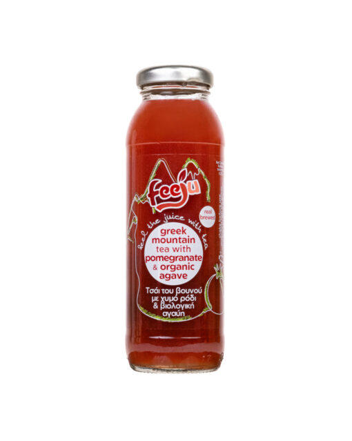 FEEJU GREEK MOUNTAIN TEA WITH POMEGRANATE & ORGANIC AGAVE 250ml