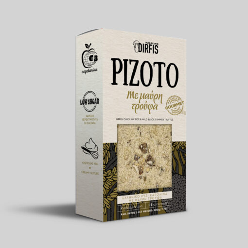 DIRFIS GREEK CAROLINA RICE & BLACK TRUFFLE 200gr