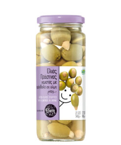 ΕΔΕΜ ΕΛΙΕΣ ΠΡΑΣΙΝΕΣ ΓΕΜΙΣΤΕΣ ΜΕ ΑΜΥΓΔΑΛΟ 340gr