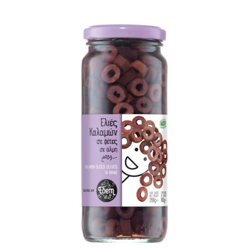 EDEM KALAMWN SLICED OLIVES IN BRINE 358gr