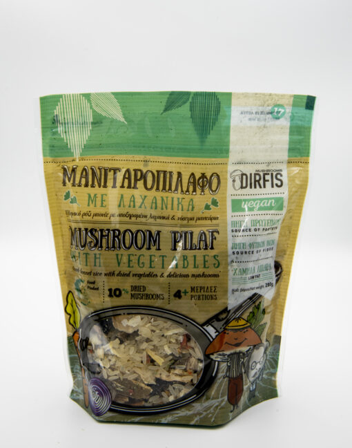 DIRFIS MUSHROOM PILAF WITH DRIED VEGETABLES 280gr