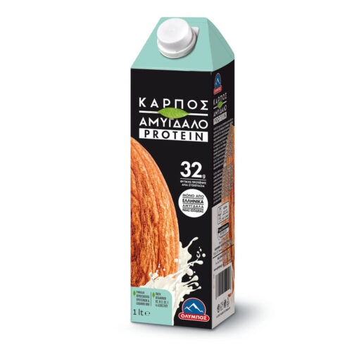 OLYMPOS CARPOS ALMOND DRINK WITH PROTEIN 1lt
