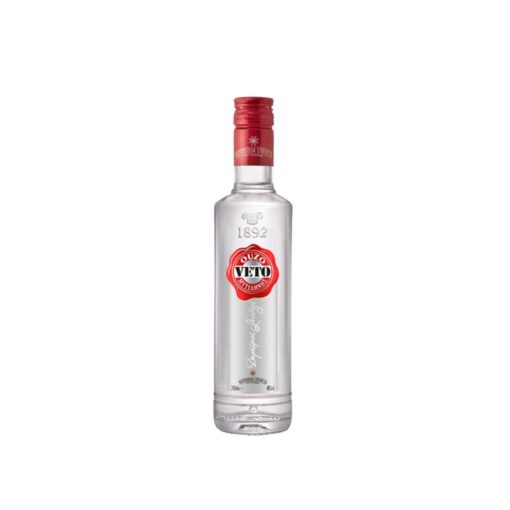 VETO OUZO GLASS BOTTLE 200ml