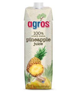 AGROS 100% PINEAPLLE JUICE 1lt