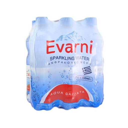 EVARNI SPARKLING WATER 6x1.5lt