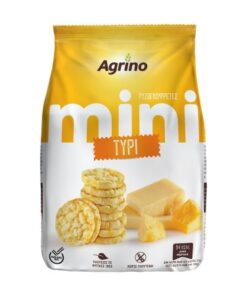 AGRINO MINI ΡΥΖΟΓΚΟΦΡΕΤΕΣ ΜΕ ΤΥΡΙ 50gr