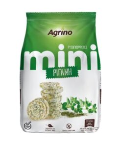 AGRINO ΜΙΝΙ ΡΥΖΟΓΚΟΦΡΕΤΕΣ ME ΡΙΓΑΝΗ 50gr
