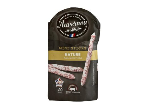 AUVERNOU STICKS SALAMI NATURE 100gr