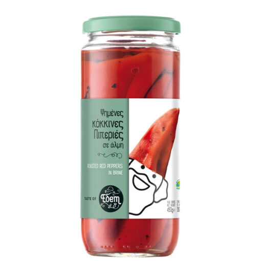 EDEM ROASTED RED PEPPERS 450gr