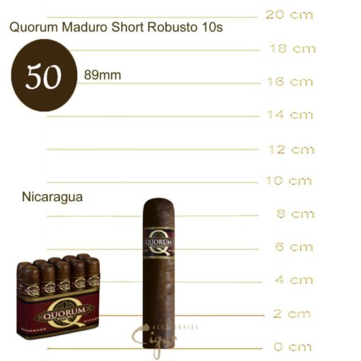 QUORUM MADURO SHORT ROBUSTO 10s