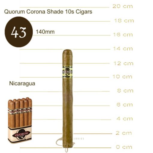 QUORUM SHADE CORONA 10s