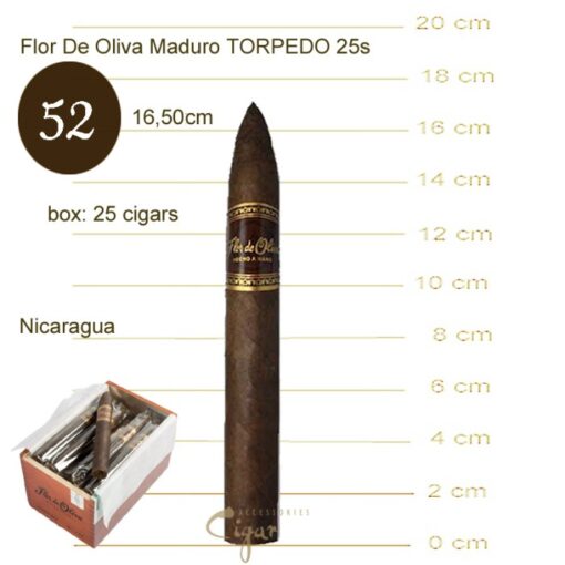 FLOR DE OLIVIA TORPEDO 25s